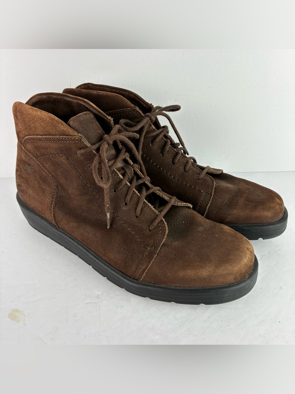JJ Footwear Suede Leather High Top Boots - Made in Holland
